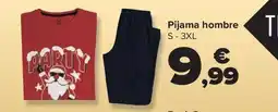 Carrefour Pijama hombre S-3XL oferta