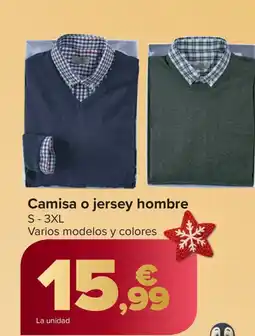Carrefour Camisa o jersey hombre oferta