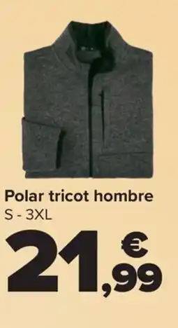 Carrefour Polar tricot hombre S - 3XL oferta