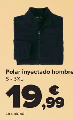 Carrefour Polar inyectado hombre S-3XL oferta