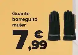 Carrefour Guante borreguito mujer oferta