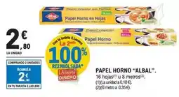E.Leclerc Albal - papel horno oferta