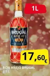 Supermercados MAS Brugal - ron anejo oferta