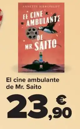 Carrefour El cine ambulante de Mr. Saito oferta
