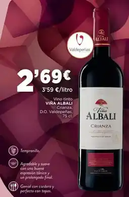 Supermercados Lupa Viña albali - vino tinto oferta