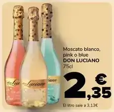 Supeco Don luciano - muscato blanco pink o blue oferta