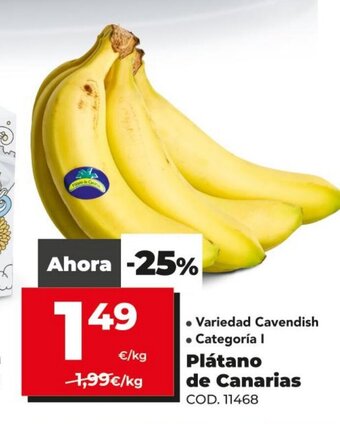 Dia Plátano de Canarias oferta