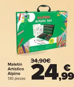 Carrefour ALPINO Maletín Artístico oferta