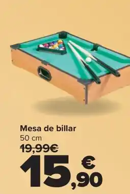 Carrefour Mesa de billar 50 cm oferta