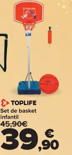 Carrefour TOPLIFE Set de basket infantil oferta