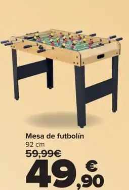 Carrefour Mesa de futbolín oferta