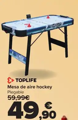 Carrefour TOPLIFE Mesa de aire hockey Plegable oferta