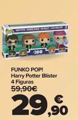 Carrefour FUNKO POP! Harry Potter Blister 4 Figuras oferta