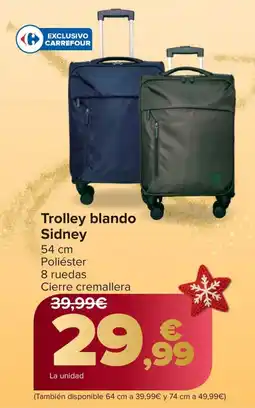 Carrefour Trolley blando Sidney oferta