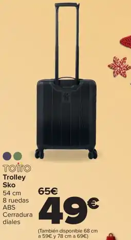 Carrefour TOTTO Trolley Sko oferta
