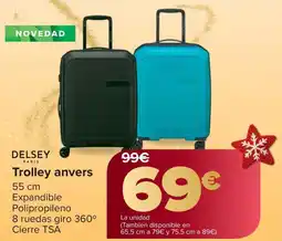 Carrefour DELSEY Trolley anvers oferta