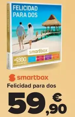 Carrefour SMARTBOX Felicidad para dos oferta