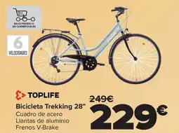 Carrefour TOPLIFE Bicicleta Trekking 28" oferta