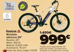 Carrefour REEBOK Bicicleta eléctrica 29" oferta