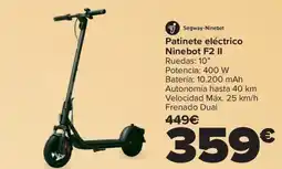 Carrefour Patinete eléctrico Ninebot F2 II oferta