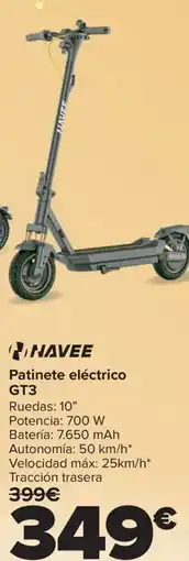Carrefour NAVEE Patinete eléctrico GT3 oferta