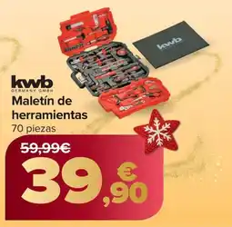 Carrefour KWB Maletín de herramientas oferta