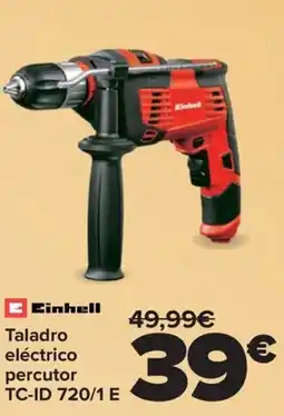 Carrefour EINHELL Taladro eléctrico percutor TC-ID 720/1 E oferta