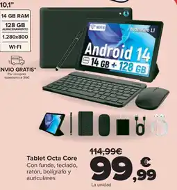 Carrefour Tablet Octa Core oferta