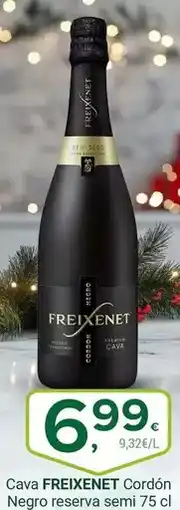 Supermercados Dani Freixenet - cava cordón negro reserva semi oferta