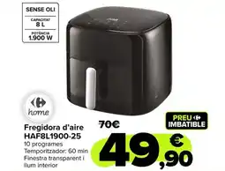 Carrefour Fregidora d'aire HAF8L1900-25 oferta