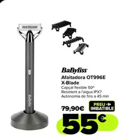 Carrefour BABYLISS Afaitadora OT996E X-Blade oferta