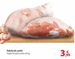 Alcampo Paleta de cerdo oferta