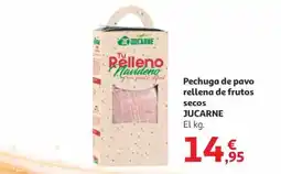 Alcampo JUCARNE Pechuga de pavo rellena de frutos secos oferta