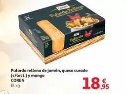Alcampo COREN Pularda rellena de jamón, queso curado (s/lact.) y mango oferta