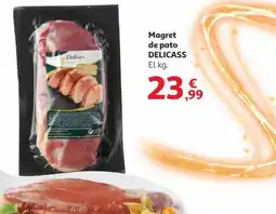 Alcampo DELICASS Magret de pato oferta