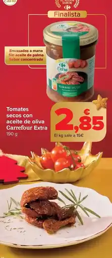 Carrefour Carrefour extra - tomates secos con aceite de oliva oferta