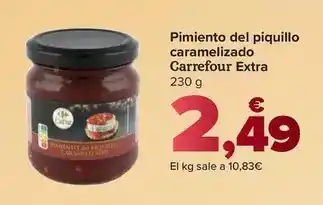 Carrefour extra - pimiento del piquillo caramelizado