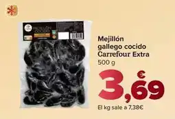 Carrefour Carrefour extra - mejillón gallego cocido oferta