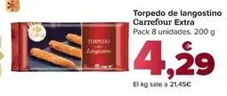 Carrefour Carrefour extra - torpedo de langostino oferta