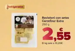 Carrefour Carrefour extra - ravioloni con setas oferta