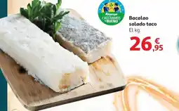 Alcampo Bacalao salado taco oferta