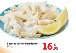 Alcampo Bacalao salado desmigado oferta