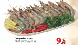 Alcampo Langostino crudo oferta