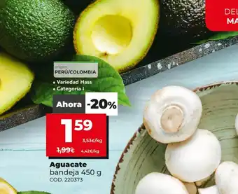 Dia Aguacate bandeja 450g oferta