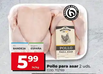 Dia Pollo para asar 2uds oferta