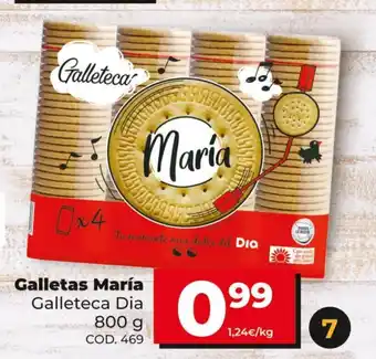 Dia Galleteca Dia Galletas María 800g oferta