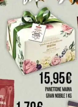 Claudio Panettone maina gran nobile oferta
