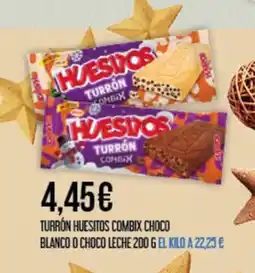 Claudio Turrón huesitos combix choco blanco o choco leche oferta
