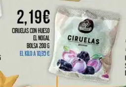 Claudio Ciruelas con hueso el nogal bolsa oferta