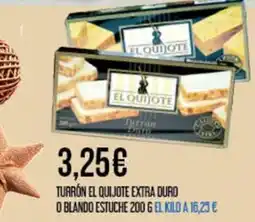 Claudio Turrón el quijote extra duro o blando estuche oferta